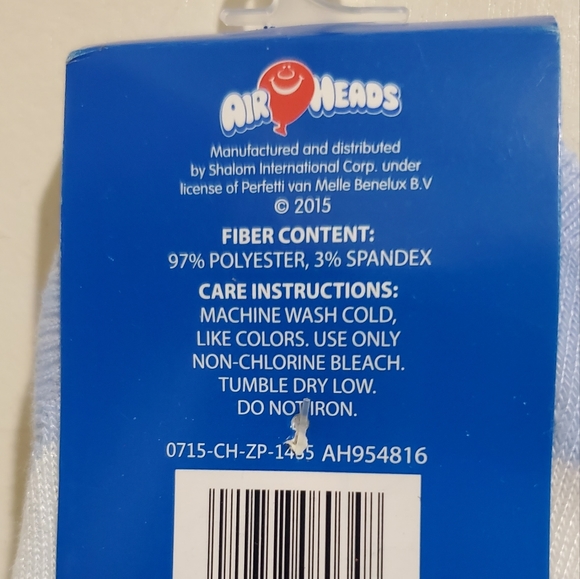 Air Heads Happy Smiling Cloud Print Sock Liners 9-11 Unisex Brand New 3 Pack.A - Picture 7 of 8